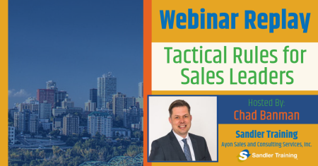 REPLAY - Tactical Rules for Sales Leaders